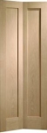 Pattern 10 Oak Internal Bi Folding Door